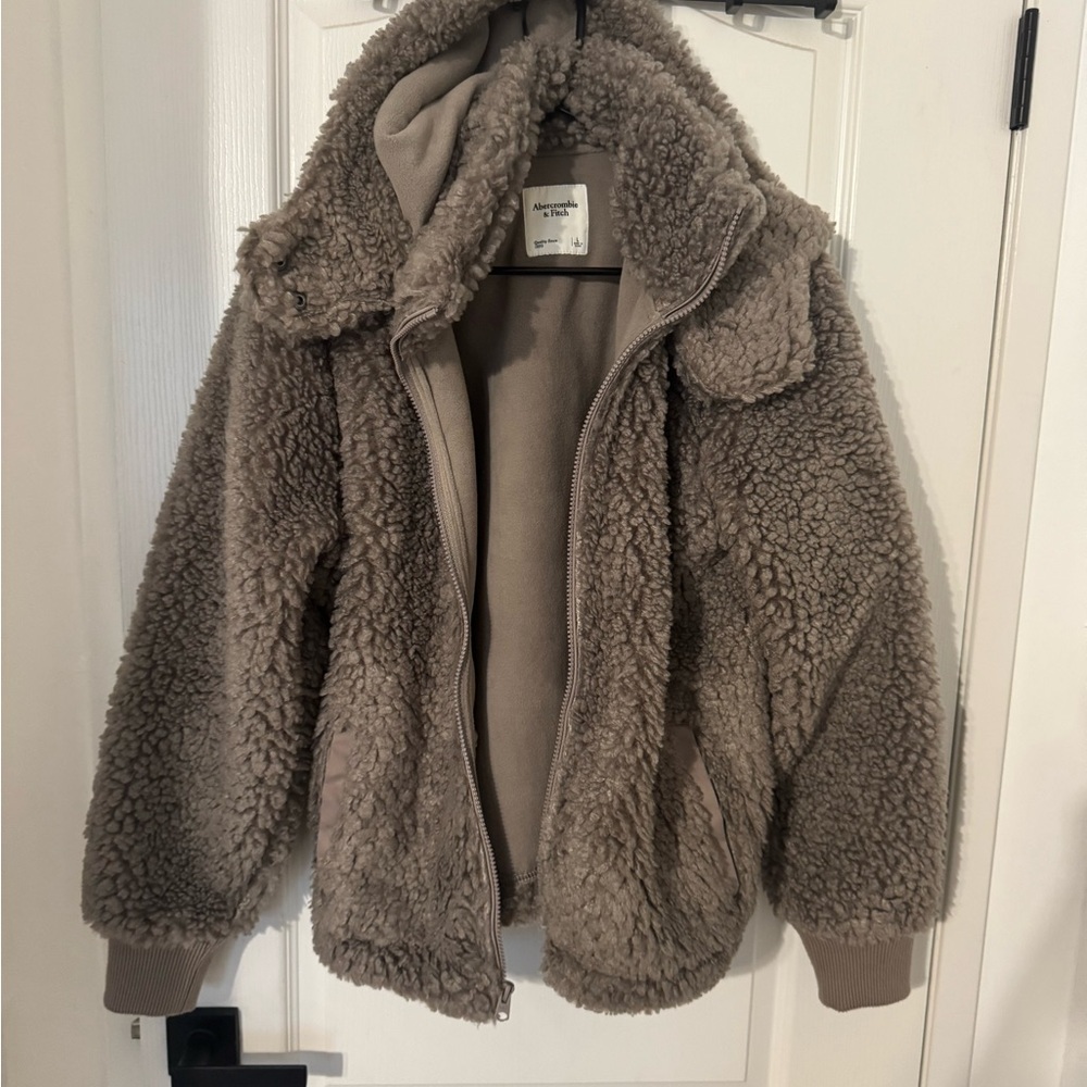 Abercrombie & fitch teddy Sherpa Jacket
